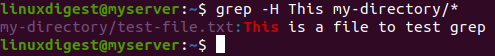 grep -H This my-directory/*