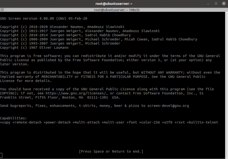 GNU screen split the screen Linux Digest