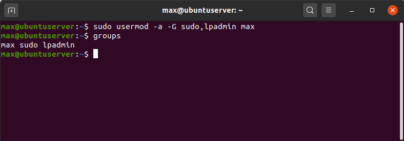 linux create user group