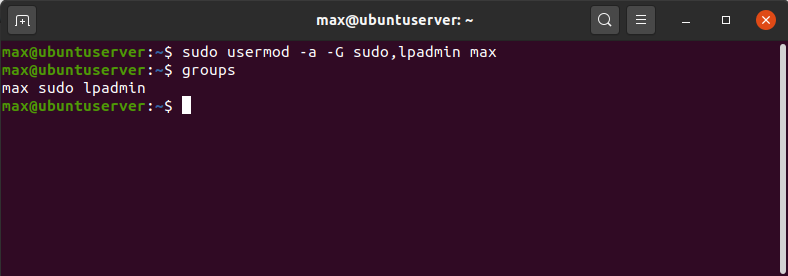 linux add user to sudo group centos