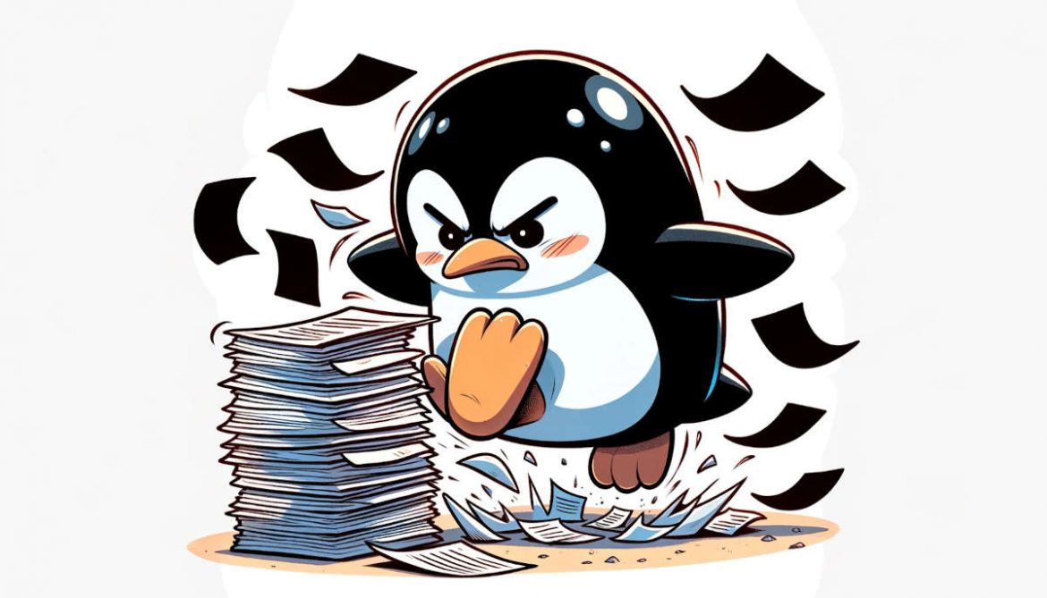 penguin_stomping_on_files Unzip zip file